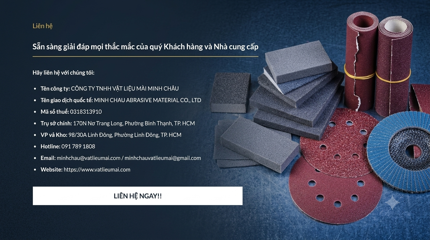 Liên hệ Vật Liệu Mài Minh Châu